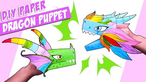 How to make a dragon puppet - Due to popular request I have made this. Please do not copy any designs used in this. Thank you!!